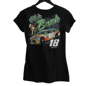 Kyle Busch m&ms Nascar racing cotton tee size medium